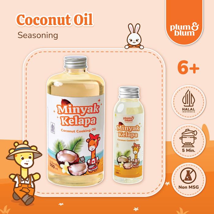 Plum & Blum Coconut Cooking Oil 3