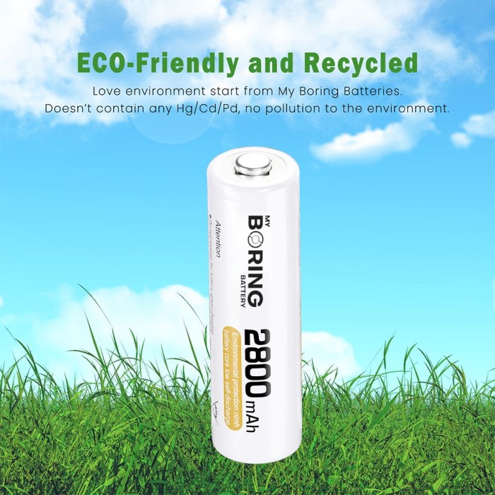 MGD Electronics MY BORING Battery AA 2800 mAh