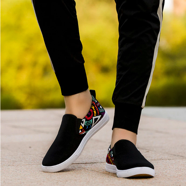  Leedoo Sepatu Slip On Patterns MC315