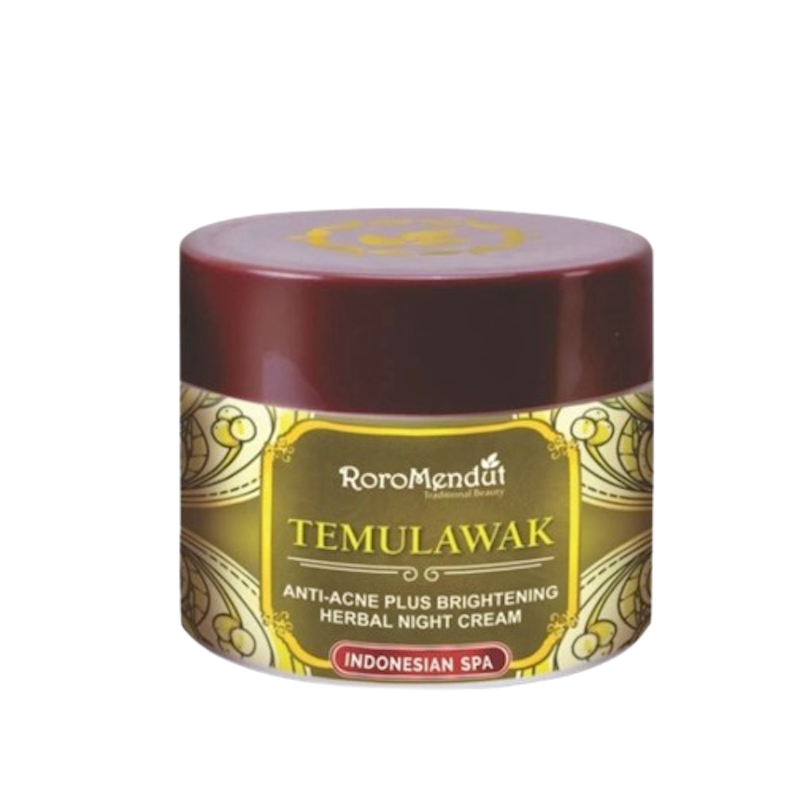 Roro Mendut Temulawak Anti-Acne Plus Brightening Herbal Night Cream 1