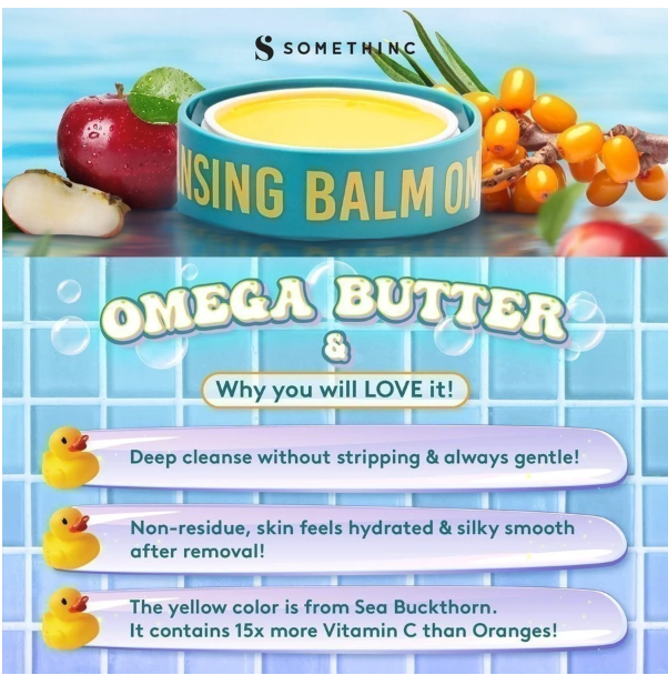 Royal Pesona Indonesia SOMETHINC Omega Butter Deep Cleansing Balm