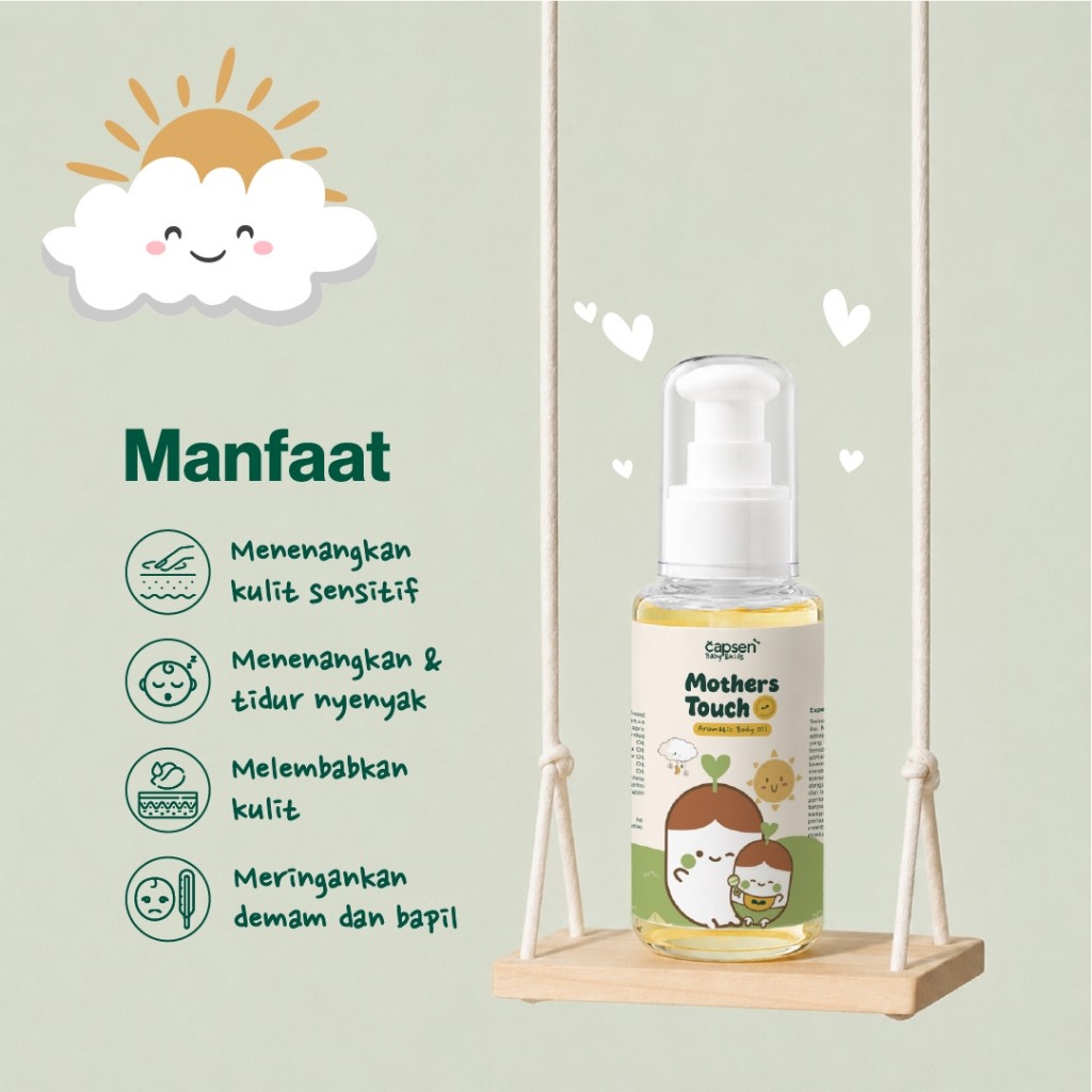 Capsen Mother's Touch Aromatic Body Oil  4