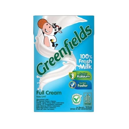 Greenfields UHT Kids Full Cream