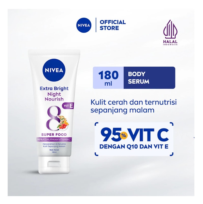 Extra Bright Night Nourish Body Serum 3