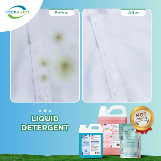 PROKLEEN Deterjen Cair Laundry Liquid Detergent Konsentrat 5L 4