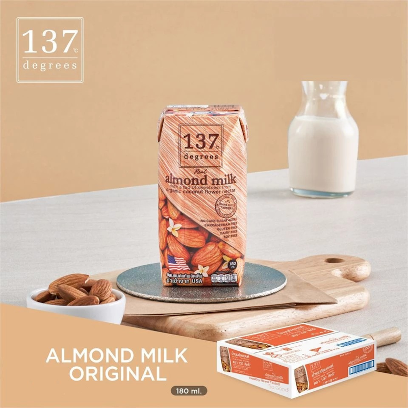 137 Degrees Almond Milk Original 4