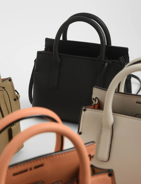 CHARLES & KEITH Tas Totebag Double Handle  CK2-30270508