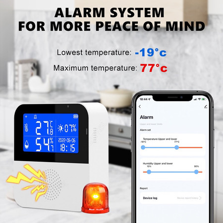 SMATRUL Smart Temperature and Humidity Sensor 2