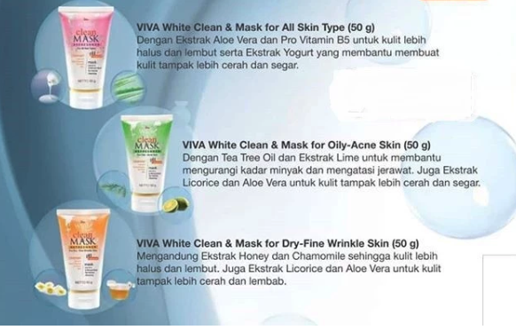 VITAPHARM Viva Clean & Mask Refreshner for Oily Acne Skin 