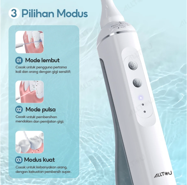 Shenzhen Technology Innovation ALLTOU 4 in 1 Sikat Gigi Elektrik