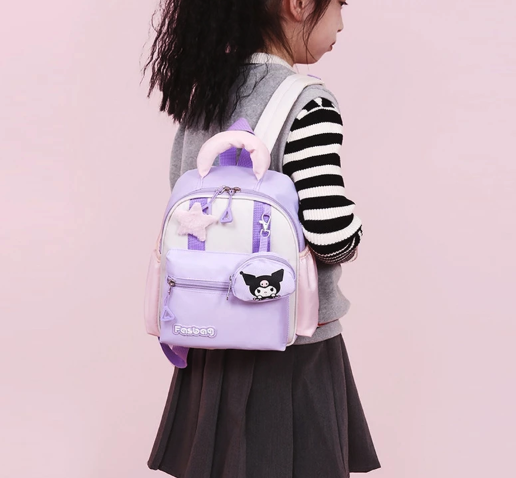 Wakakids Tas Ransel Anak Perempuan Karakter Sanrio Kuromi