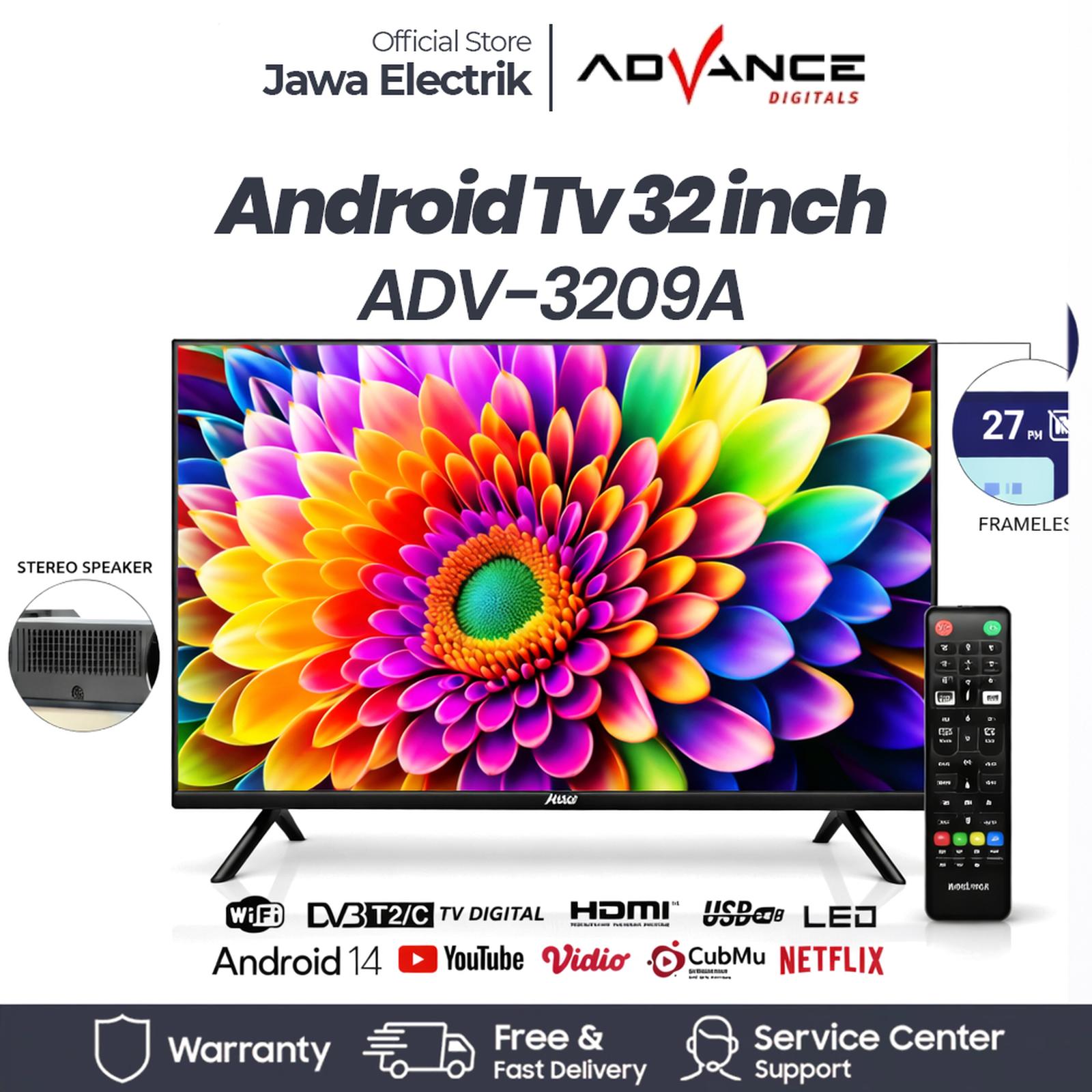 Advance Android TV 32 Inch ADV-3209A