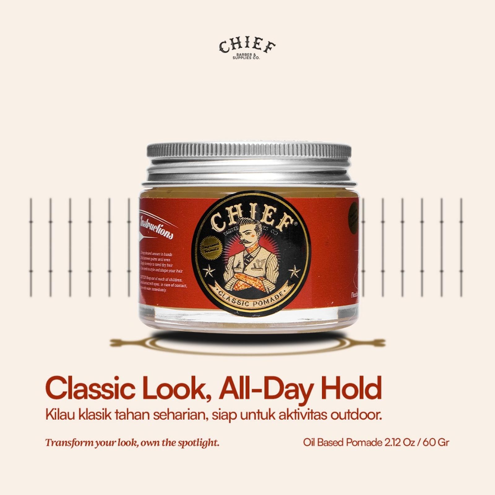 Chief Barber & Supplies Chief Classic Pomade