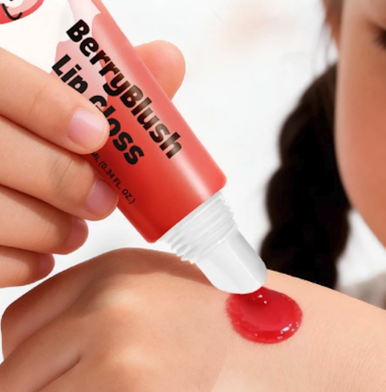 Hegerbaby Berryblush Baby Lip Gloss Merah Stroberi 5