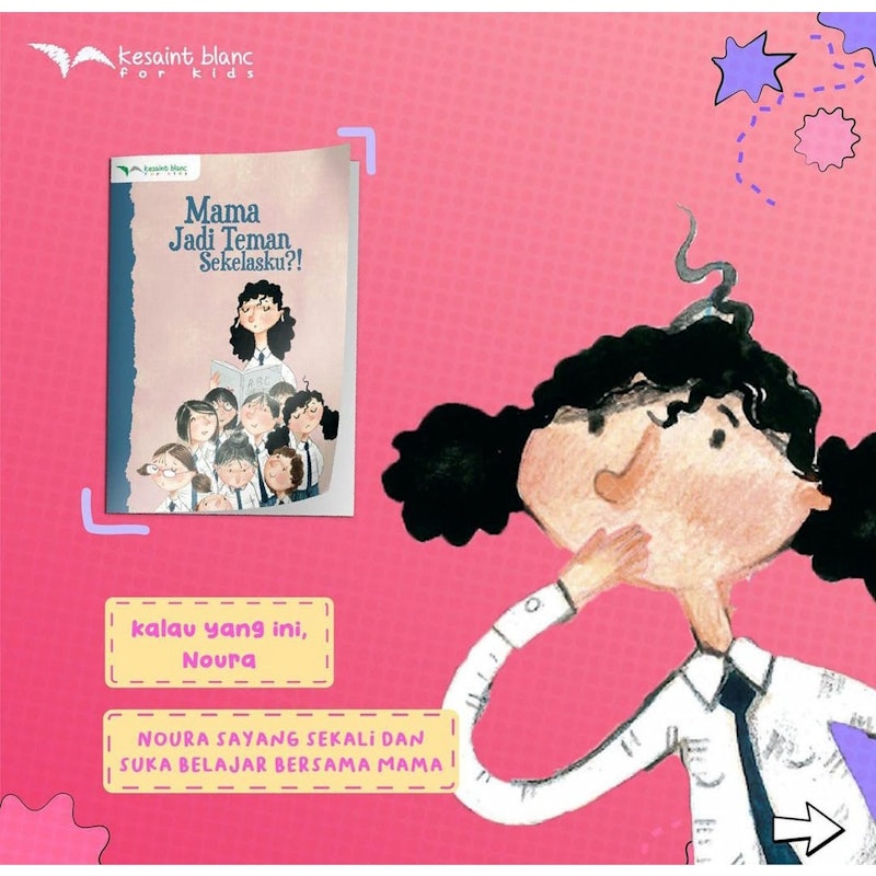 Lubna Taha - Mama Jadi Teman Sekelasku 5