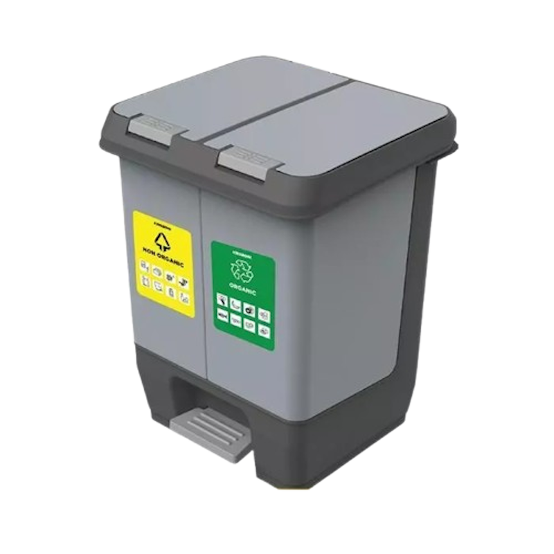 Tempat Sampah 2 Kompartemen 22 Liter 1