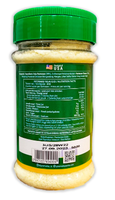 Grated Parmesan Cheese 3