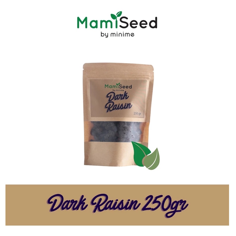 Mamiseed by Minime MINIME Pantry Dark Raisin