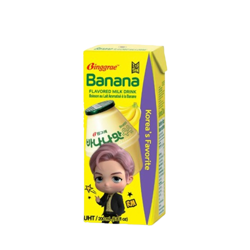 TinyTan BTS Banana Flavored Milk Drink