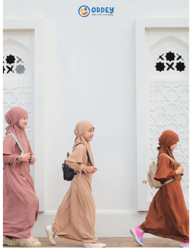 Ordey Abaya Anak Zahra Series 5