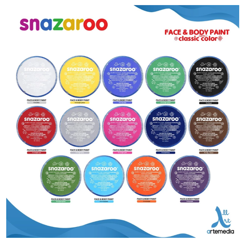 Snazaroo Classic Face Paint Turquoise 2