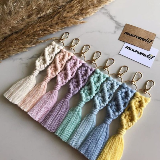 Macrame Keychain Souvenir 3