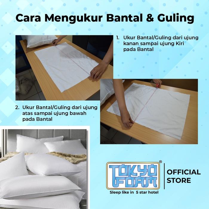  Tokyo Foam Bantal Eco Latex Contour Rebounded