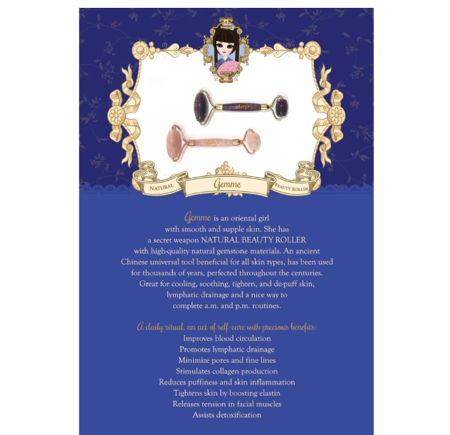  Elona Gemme Natural Beauty Roller Amethyst