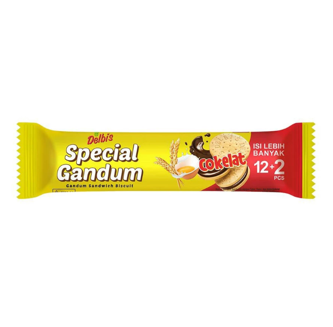 Delbis Special Gandum Cokelat Roll Pack