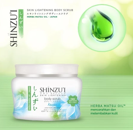 Shinzui Skin Lightening Body Scrub Kensho 200gr 5