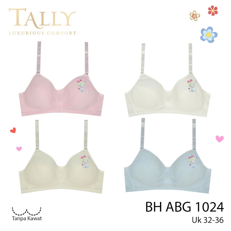 Tally Bra Remaja Tanpa Kawat 4