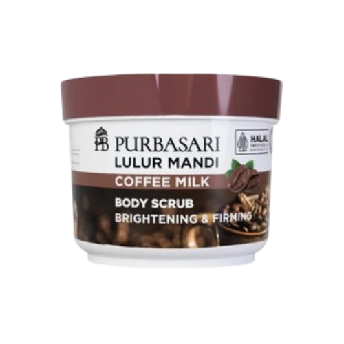Purbasari ｜ Lulur Mandi Coffee Milk Body Scrub Brightening & Firming