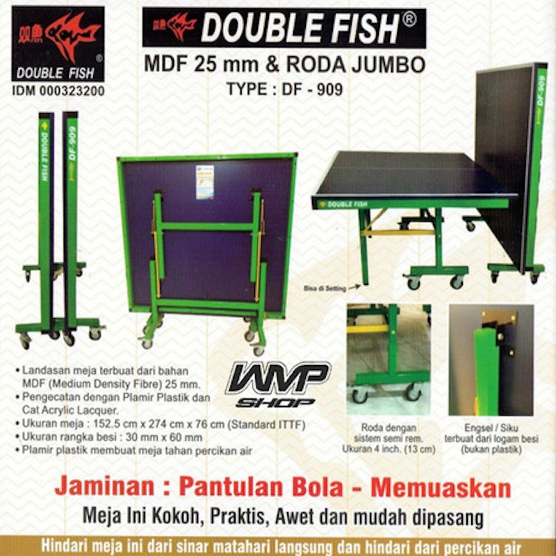 DOUBLE FISH Meja Pingpong 4