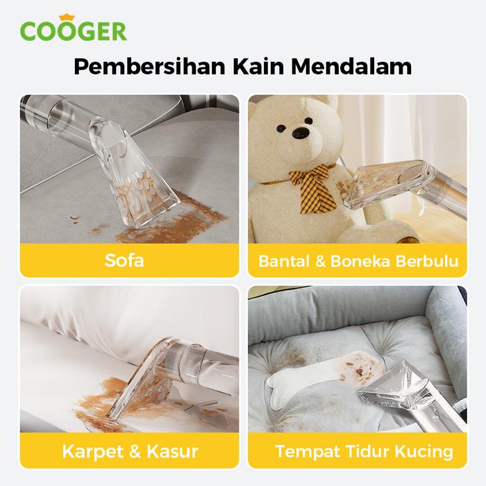 COOGER Vacuum Cleaner Wet And Dry 18L 15IN1 Blower 4