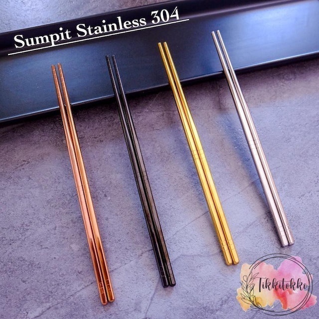 Sumpit Premium Stainless 304 Sujeo 23 cm 2