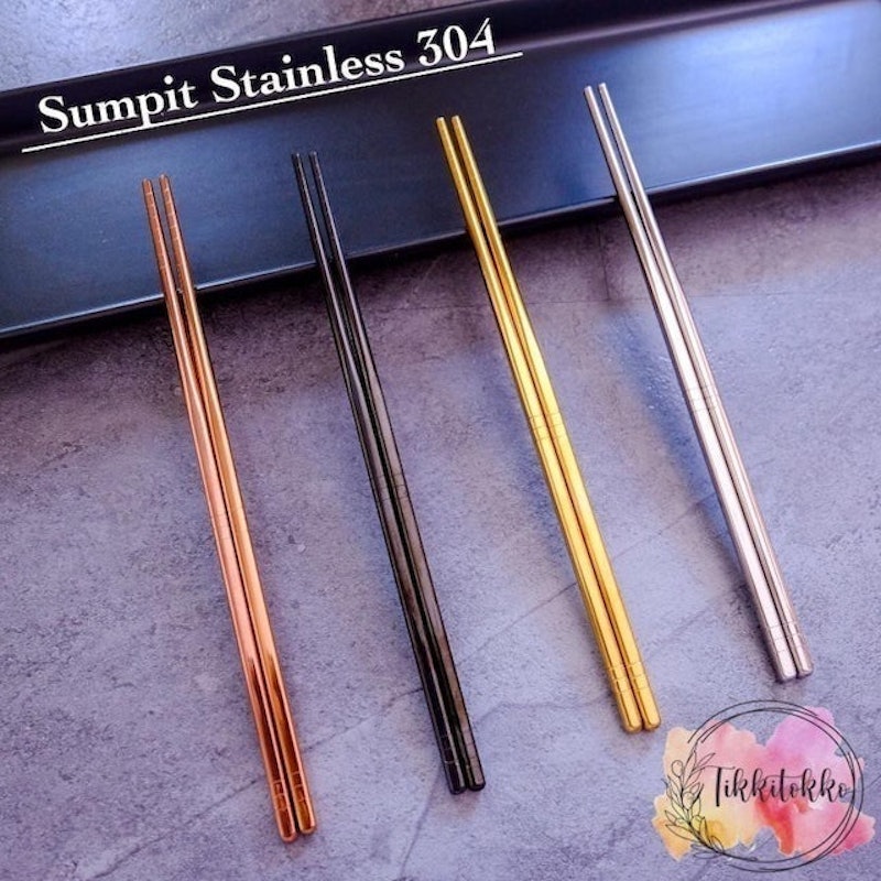 Sumpit Premium Stainless 304 Sujeo 23 cm 2
