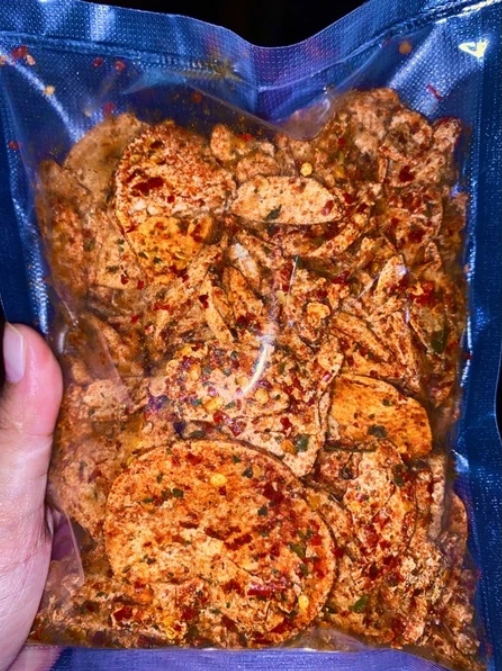 Basreng Sultan Basreng Koin Pedas Daun Jeruk