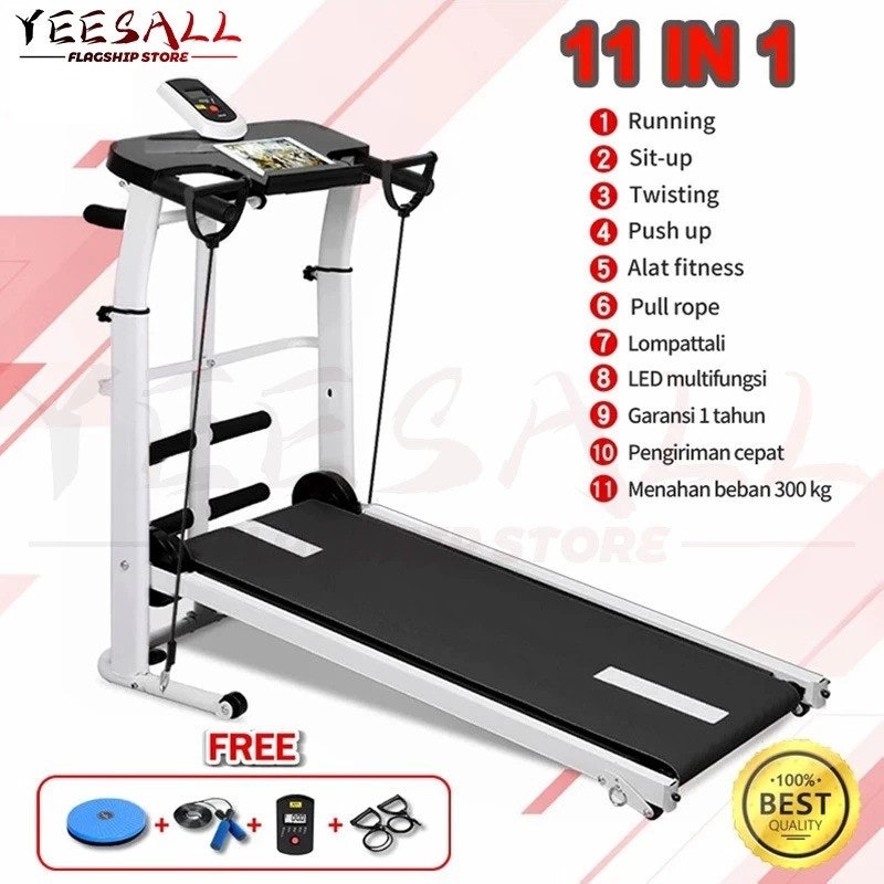 YEESALL Manual Treadmill PM 11 in 1 5