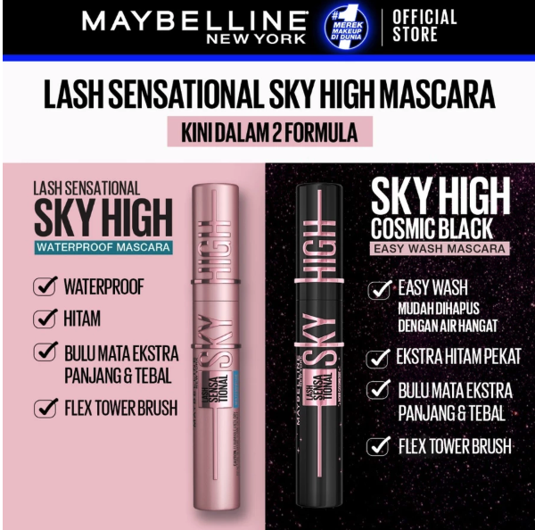 L’Oréal Maybelline New York Sky High Waterproof Mascara