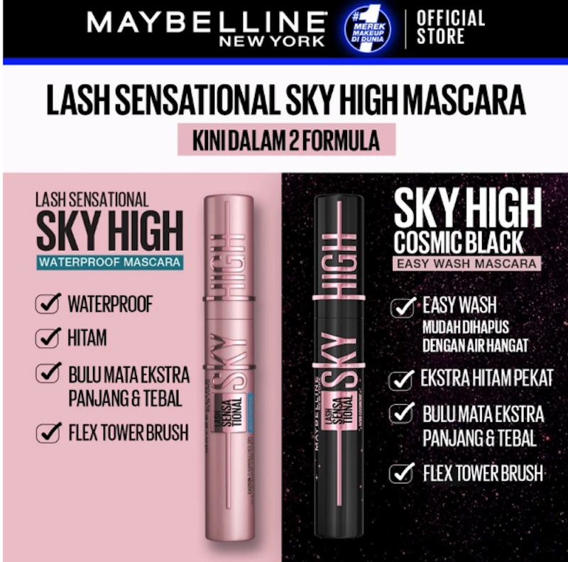 Sky High Waterproof Mascara 4