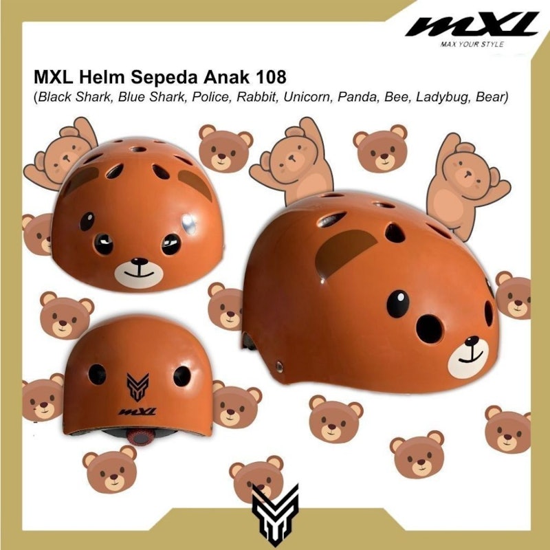MXL Helm Sepeda Anak 108 5
