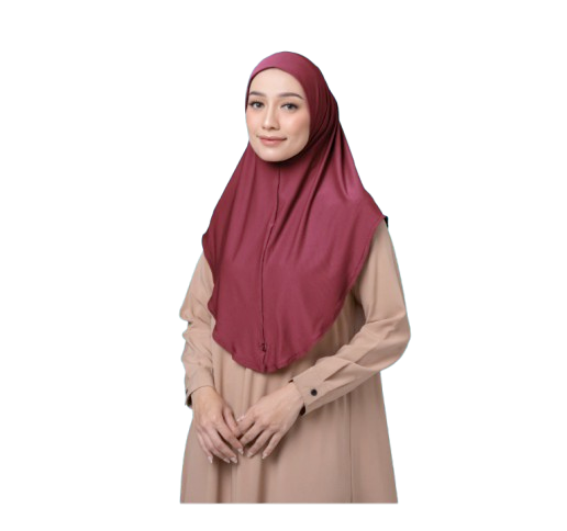 RnW Hijab Bergo Nayla Instan