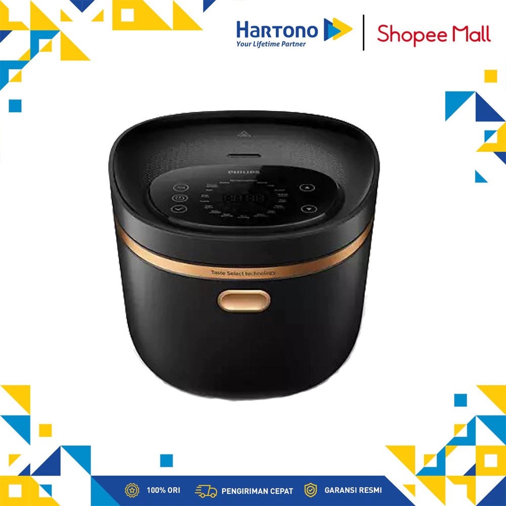 Philips Electronics Philips Digital Rice Cooker 5000 Series  HD4539/30 Black