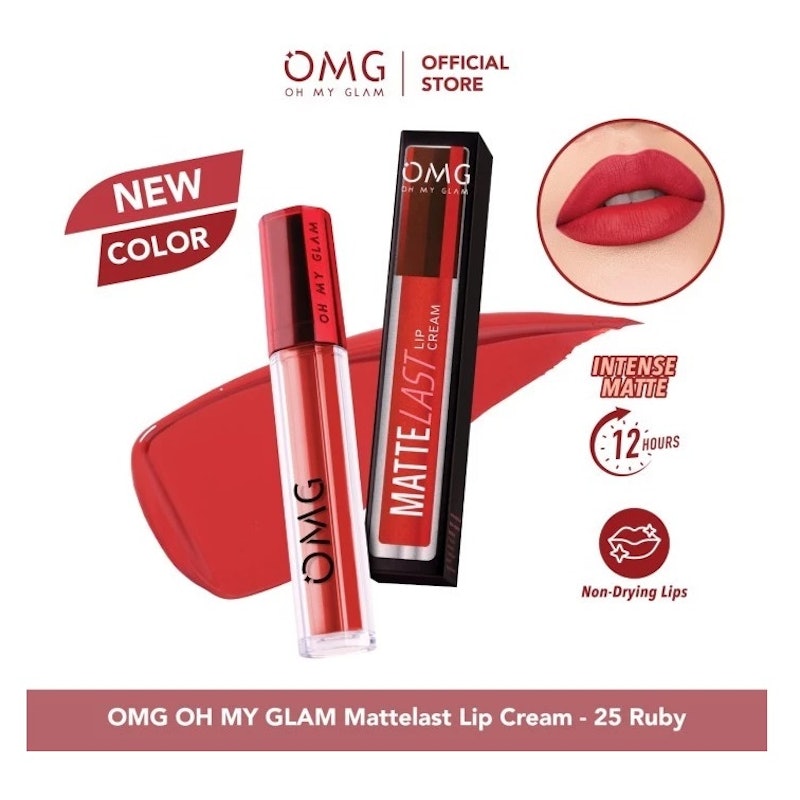 Mattelast Lip Cream 25 Ruby 2