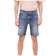 Eldove Eldove Short Denim Pants Ripped Medium Blue 1