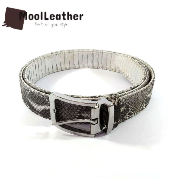  Mool Leather Ikat Pinggang Kulit Ular Phyton
