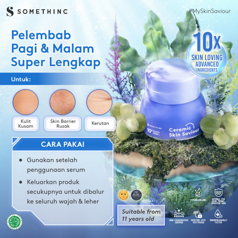 Somethinc CERAMIC SKIN Saviour Moisturizer Gel