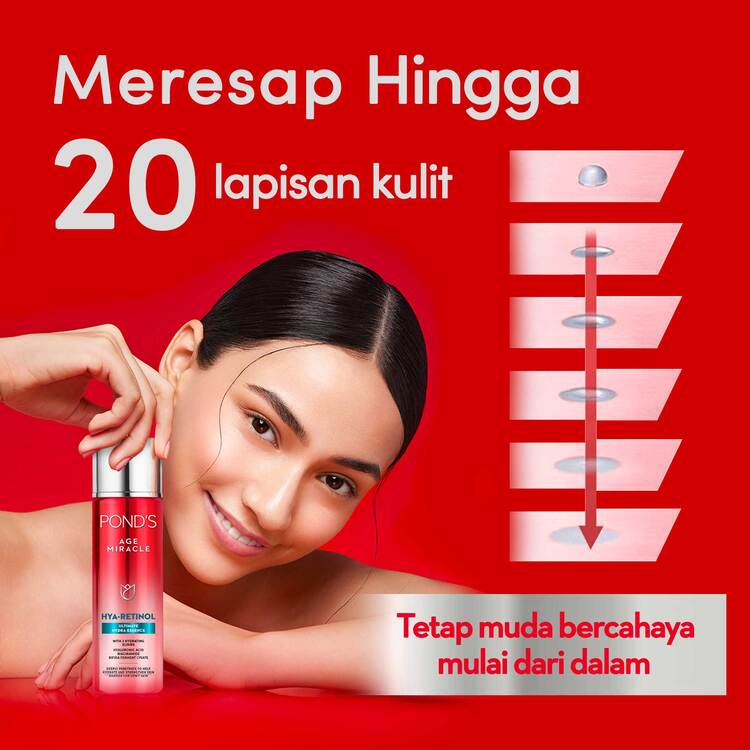 Unilever Pond's Age Miracle Hya-Retinol Ultimate Glow Essence with Vitamin C & Niacinamide