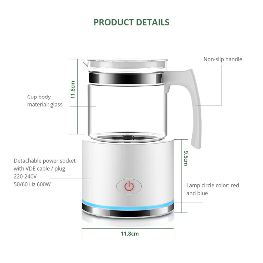  Electric Milk Frother H006