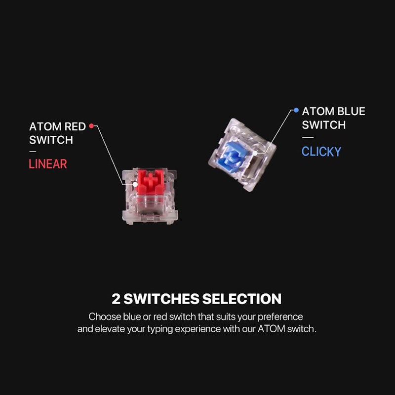 Mechanical Keyboard ATOM TKL 3